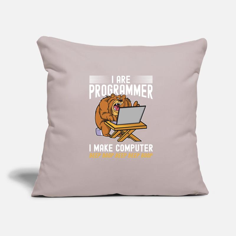 Ich bin ein Programmierer Sofakissenbezug 45 x 45 cm
