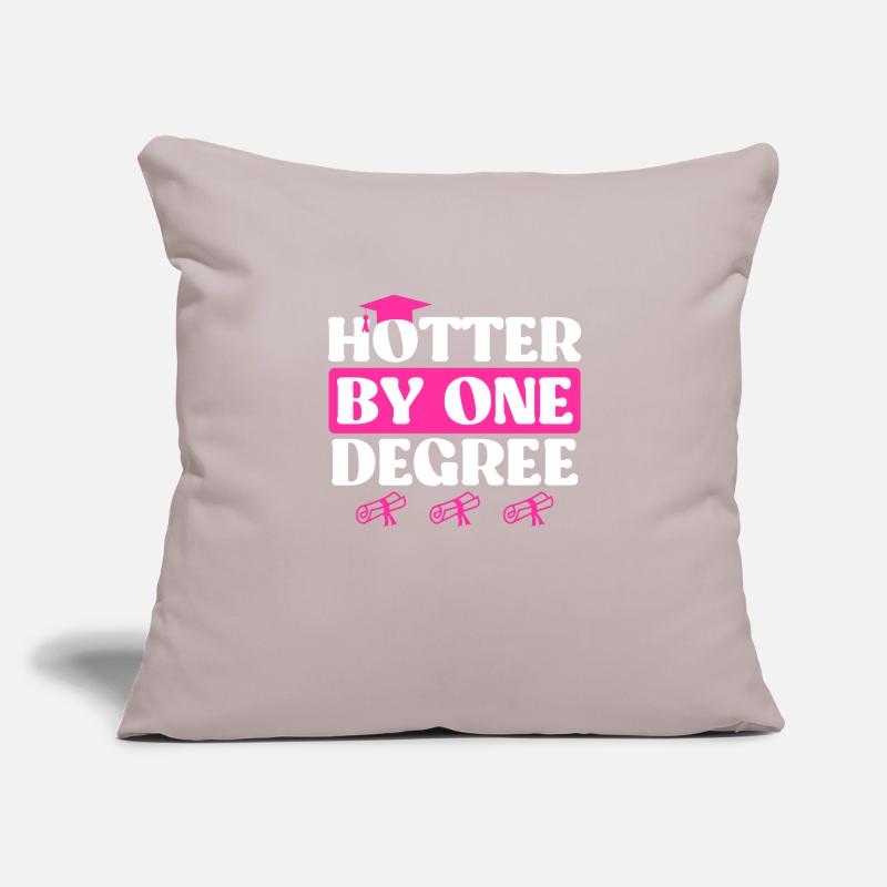 Un Bachelor chaud Master Housse de coussin décorative 45 x 45 cm