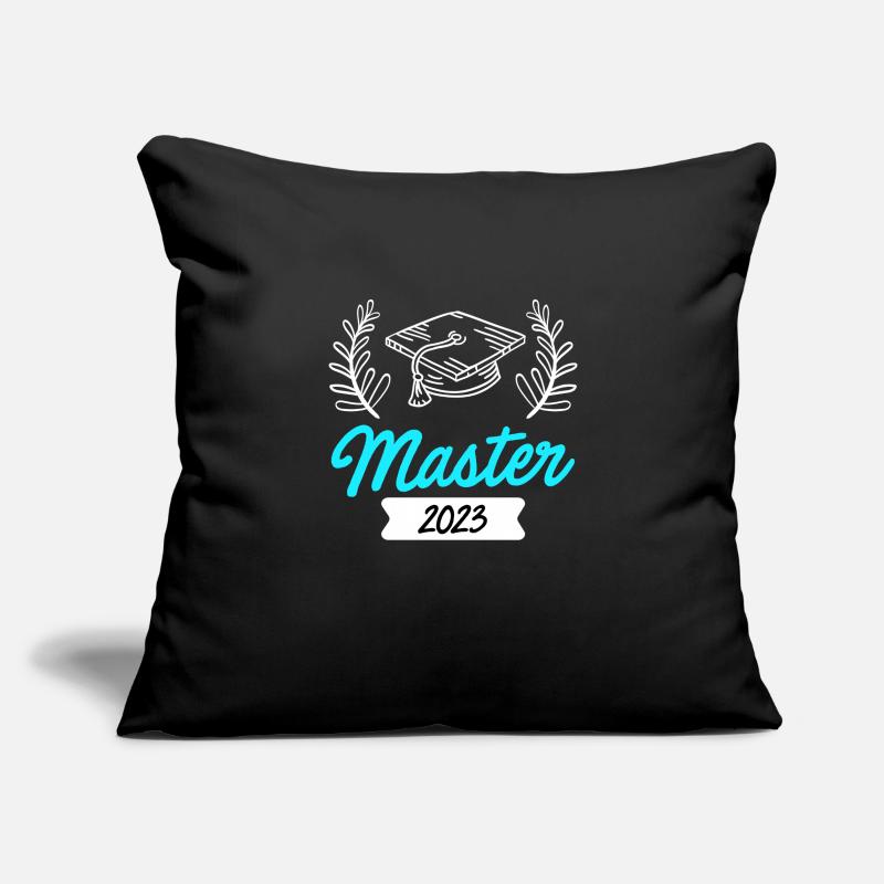 Master 2023 Programme de Master Master Housse de coussin décorative 45 x 45 cm