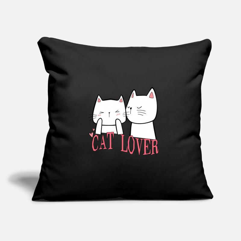 Wickedly Handsome Evil Cute Cat Sofa pillowcase 17,3'' x 17,3'' (45 x 45 cm)