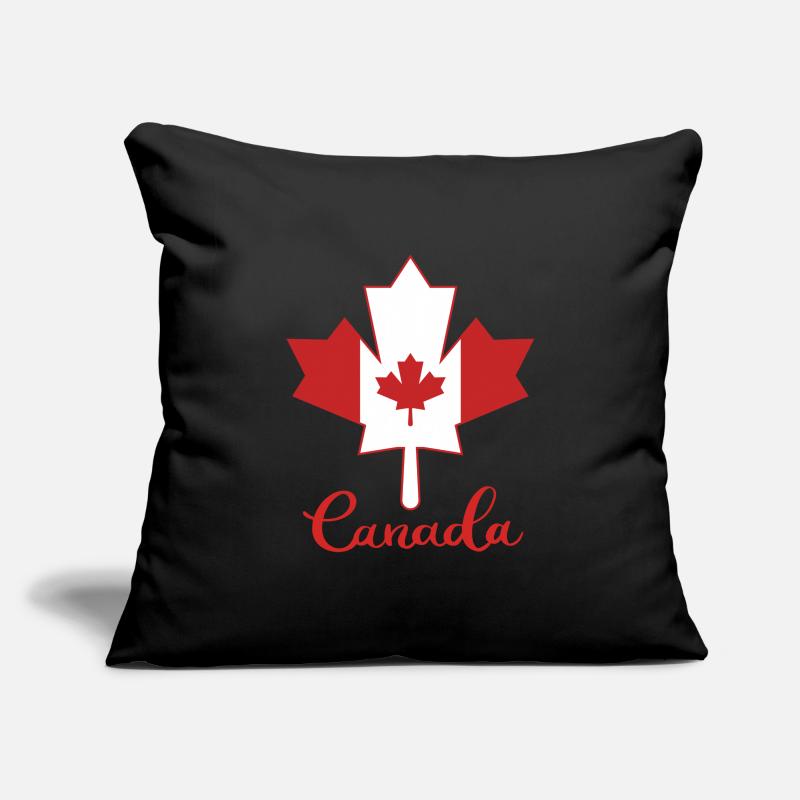 Canada Maple Leaf Canada Maple Leaf Flag Sofa pillowcase 17,3'' x 17,3'' (45 x 45 cm)