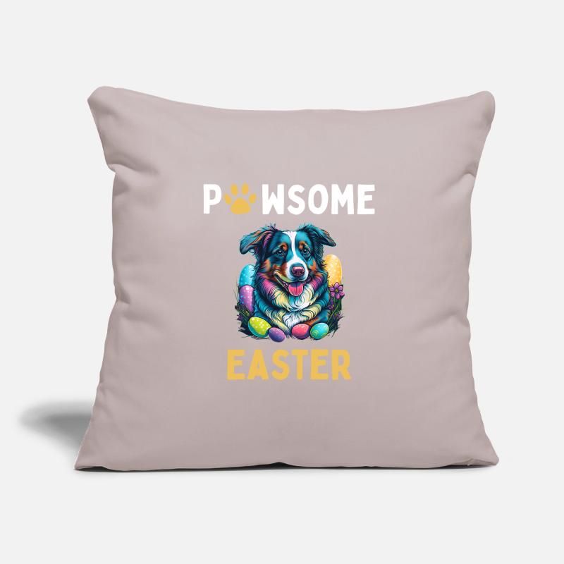 Australian Shepherd Easter Egg Hunter Gift Costume Sofa pillowcase 17,3'' x 17,3'' (45 x 45 cm)