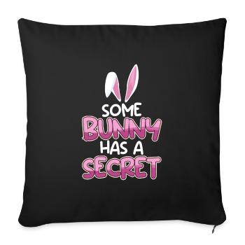 Easter Bunny Cute Easter Friend Easter Bunny Easter - Sofa pillowcase 17,3'' x 17,3'' (45 x 45 cm) - black - Front