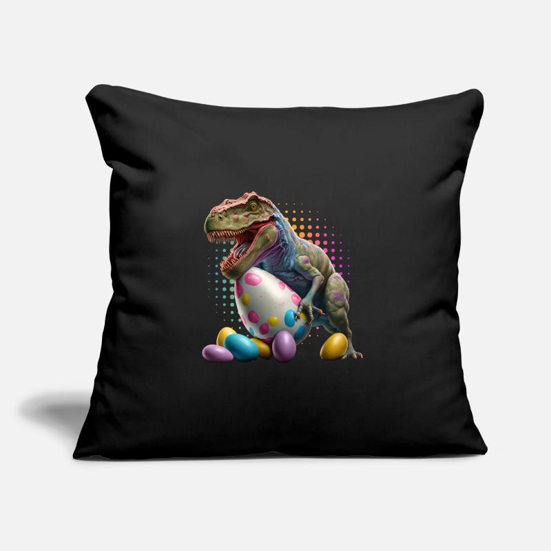 Eggspert Egg Hunt Dinosaur Easter Eggs Sofa pillowcase 17,3'' x 17,3'' (45 x 45 cm)