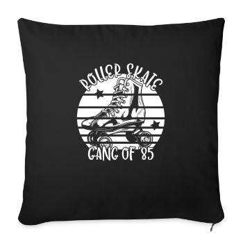 Roller Skaters Roller Skates Roller Skate Gang 1985 - Housse de coussin décorative 45 x 45 cm - noir - Devant