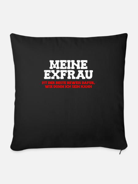 Scheidungsparty Finally Divorced Scheidung - Sofakissenbezug 45 x 45 cm - Schwarz