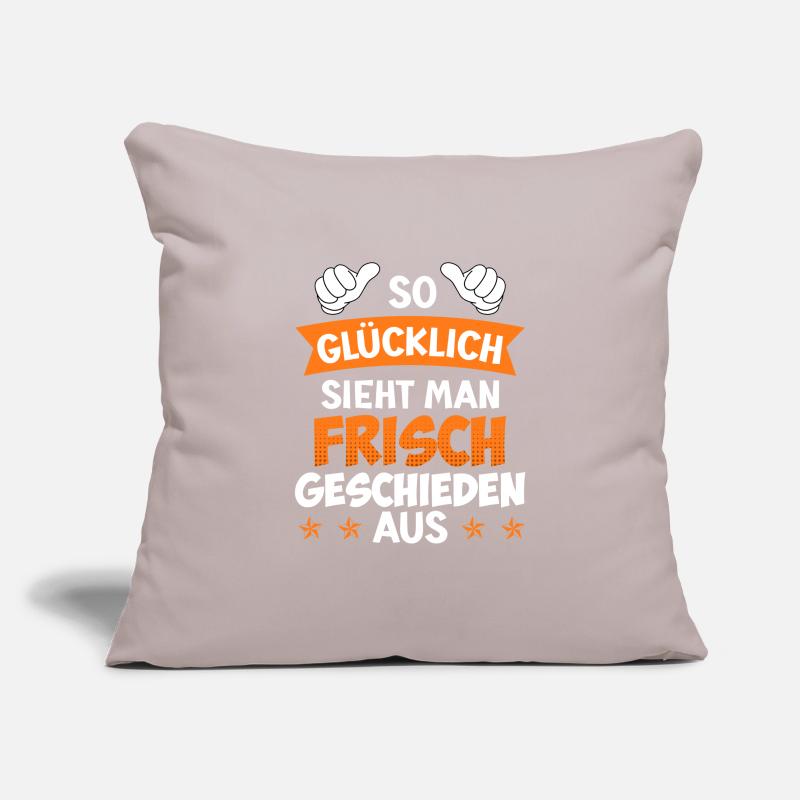 Frisch geschieden Scheidungsparty Scheidung Sofakissenbezug 45 x 45 cm