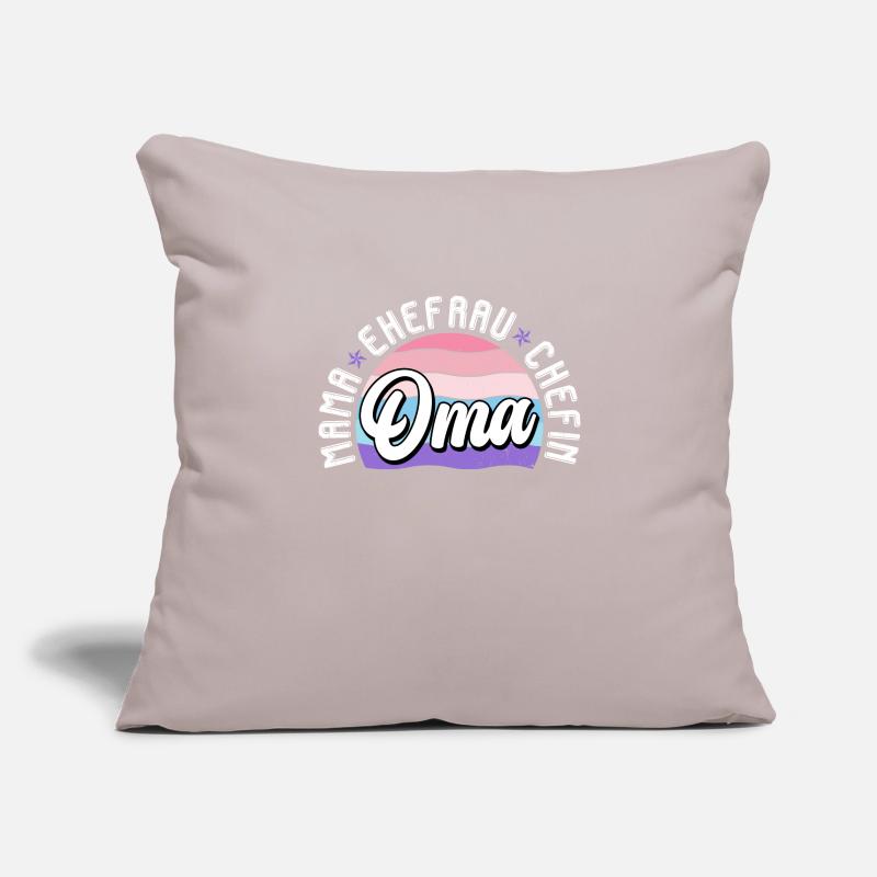 Oma Chefin Großmutter Muttertag Granny Ehefrau Sofakissenbezug 45 x 45 cm