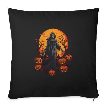Zombie Apocalypse Effrayant Halloween Zombies - Housse de coussin décorative 45 x 45 cm - noir - Devant