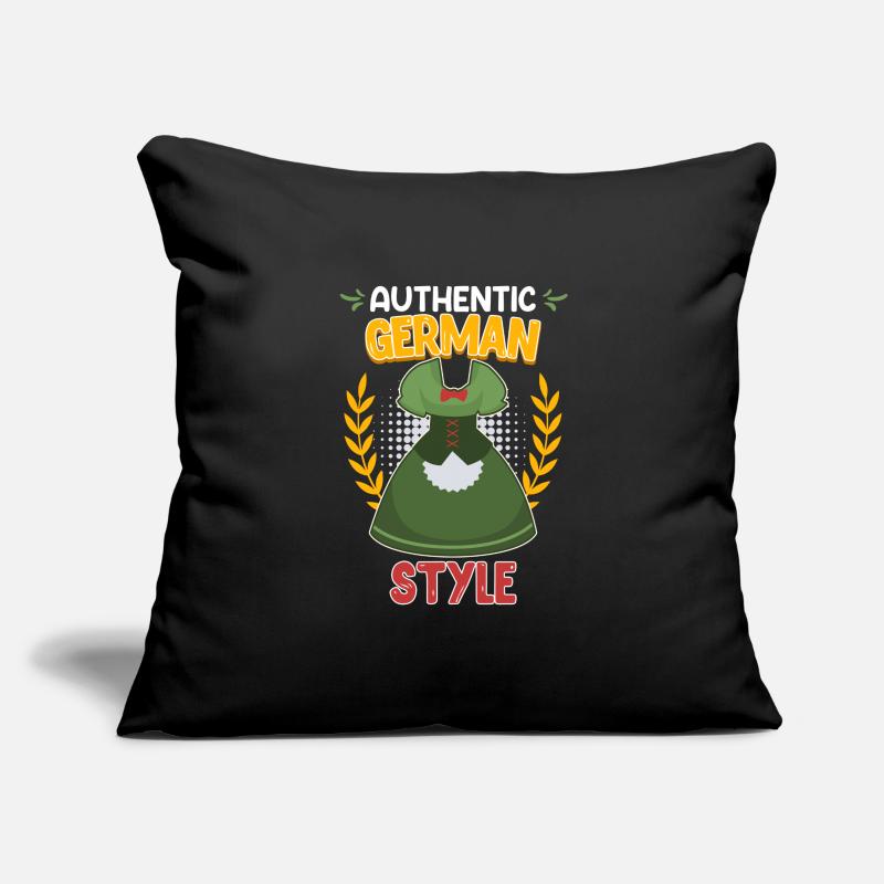 Dirndl Shirt Authentic German Style Trachten Sofa pillowcase 17,3'' x 17,3'' (45 x 45 cm)