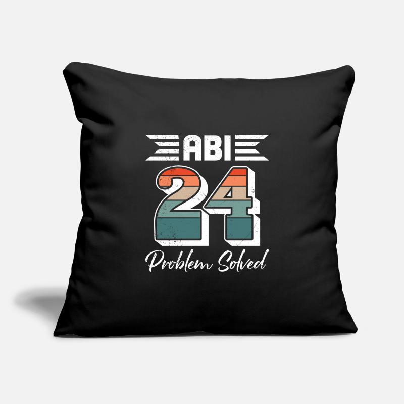 Abitur 2024 Abi Problem Solved Abiturient Sofakissenbezug 45 x 45 cm