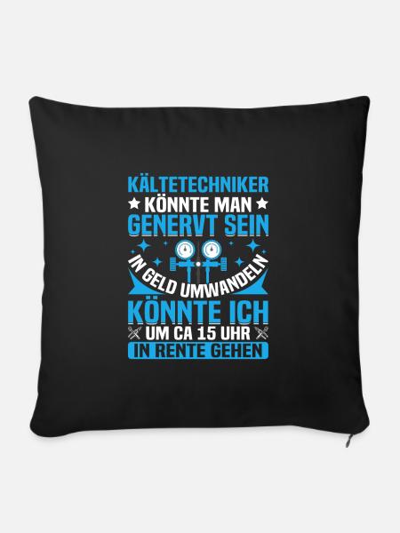 Kältesystem Werkzeug Mechatroniker für - Sofakissenbezug 45 x 45 cm - Schwarz