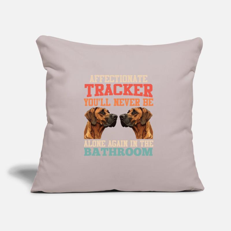 Rhodesian Ridgeback Owner AFFECTIONATE TRACKER Sofa pillowcase 17,3'' x 17,3'' (45 x 45 cm)