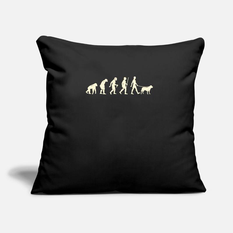 Labrador Fan LABRADOR EVOLUTION Lustiges Labrador Sofakissenbezug 45 x 45 cm