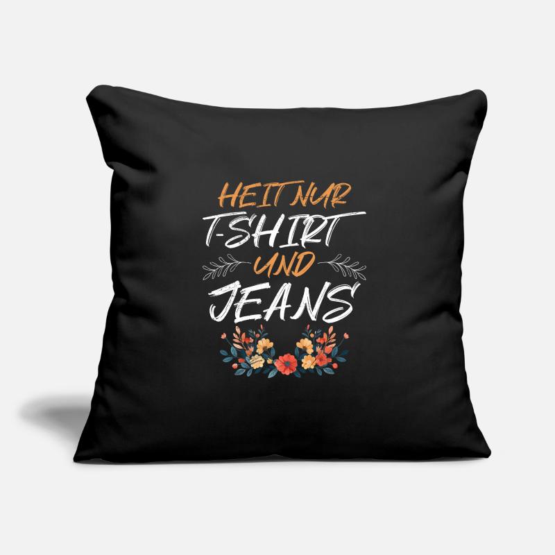 Today without Dirndl Replacement Dirndl Women Sofa pillowcase 17,3'' x 17,3'' (45 x 45 cm)