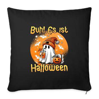 Halloween Enfants BOO C’EST HALLOWEEN Fun - Housse de coussin décorative 45 x 45 cm - noir - Devant