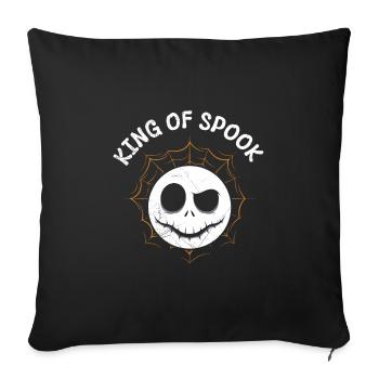 Costume d’Halloween Enfants KING OF SCARE - Housse de coussin décorative 45 x 45 cm - noir - Devant