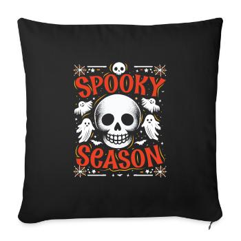 Costume d’Halloween Enfants SPOOKY SEASON Fun - Housse de coussin décorative 45 x 45 cm - noir - Devant