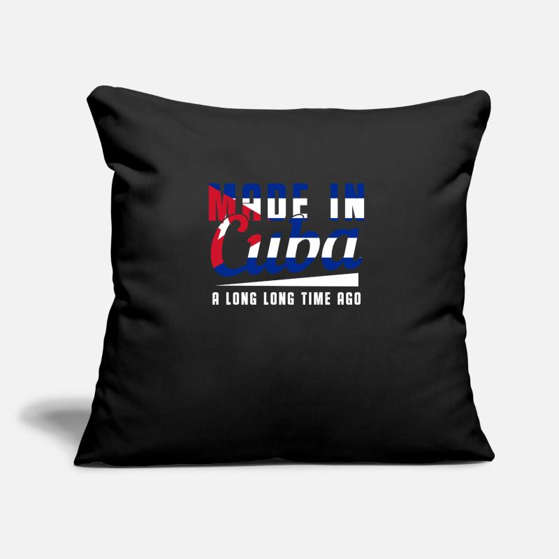 Cuba Housse de coussin décorative 45 x 45 cm