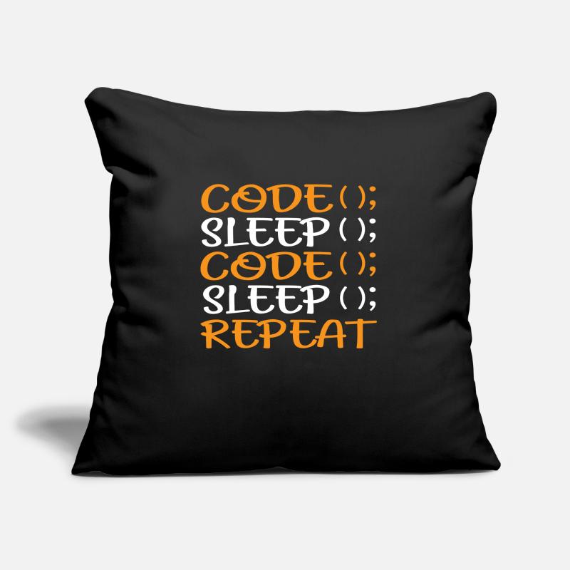 Programmer Coding Admin Funny Gift Sofakissenbezug 45 x 45 cm