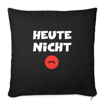 Offline Kein Empfang Signal Internet Verbindung - Sofakissenbezug 45 x 45 cm - Schwarz - Vorne