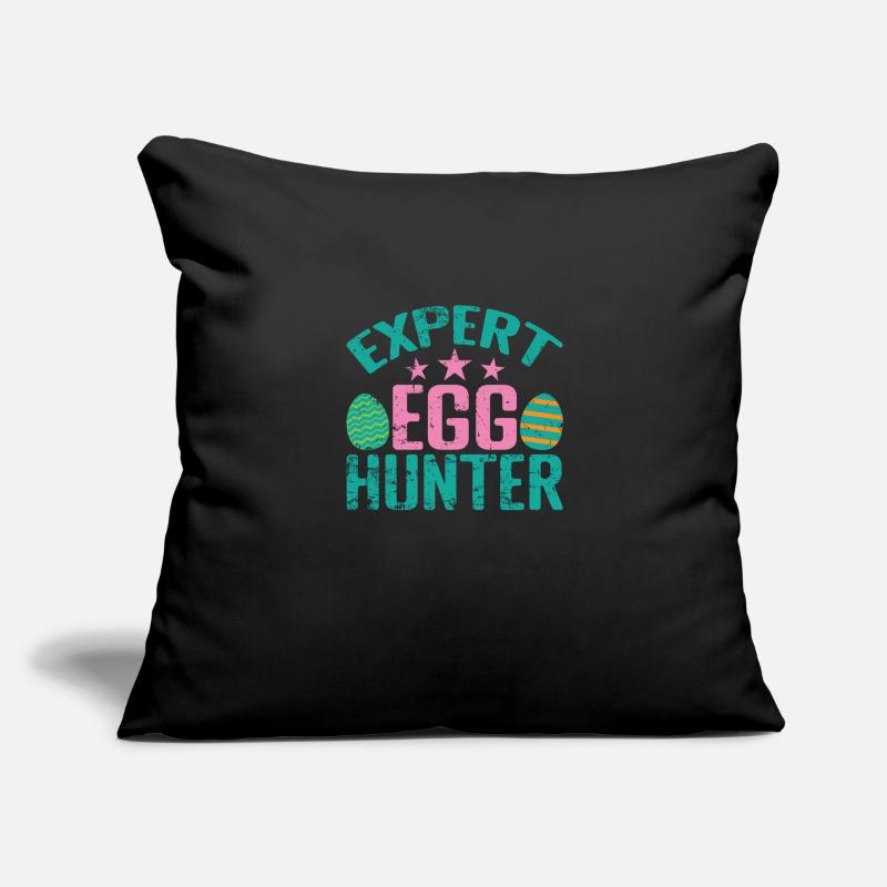 Expert Egg Hunter Easter Colorful Easter Eggs Sofa pillowcase 17,3'' x 17,3'' (45 x 45 cm)