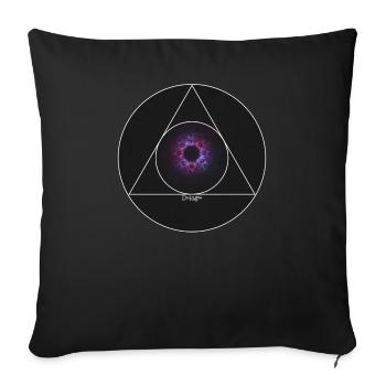 goa vêtements goa motivGoa Hipster DreamHippe Club - Housse de coussin décorative 45 x 45 cm - noir - Devant