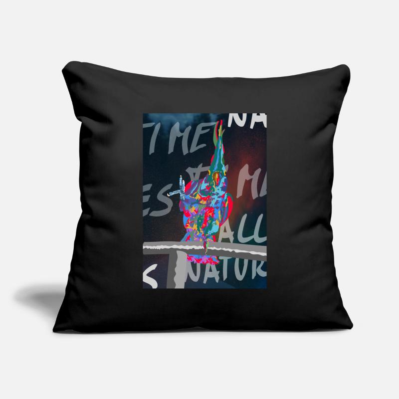 Image d’art du perroquet cacatoès Housse de coussin décorative 45 x 45 cm