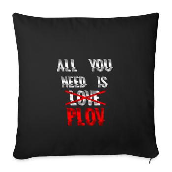 Idée de cadeau drôle en Russie Gopnik Cool Hot Hip - Housse de coussin décorative 45 x 45 cm - noir - Devant