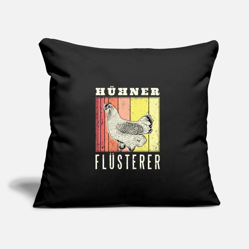 Huehner Fluesterer Sofakissenbezug 45 x 45 cm