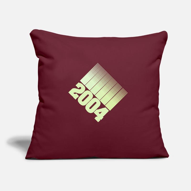Year 2004 Sofa pillowcase 17,3'' x 17,3'' (45 x 45 cm)