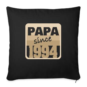 1994 - Sofa pillowcase 17,3'' x 17,3'' (45 x 45 cm) - black - Front