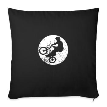 BMX - Sofakissenbezug 45 x 45 cm - Schwarz - Vorne