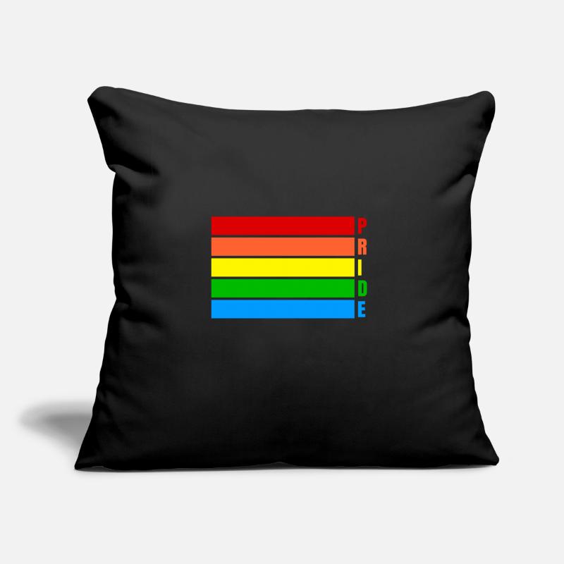 fierté Housse de coussin décorative 45 x 45 cm