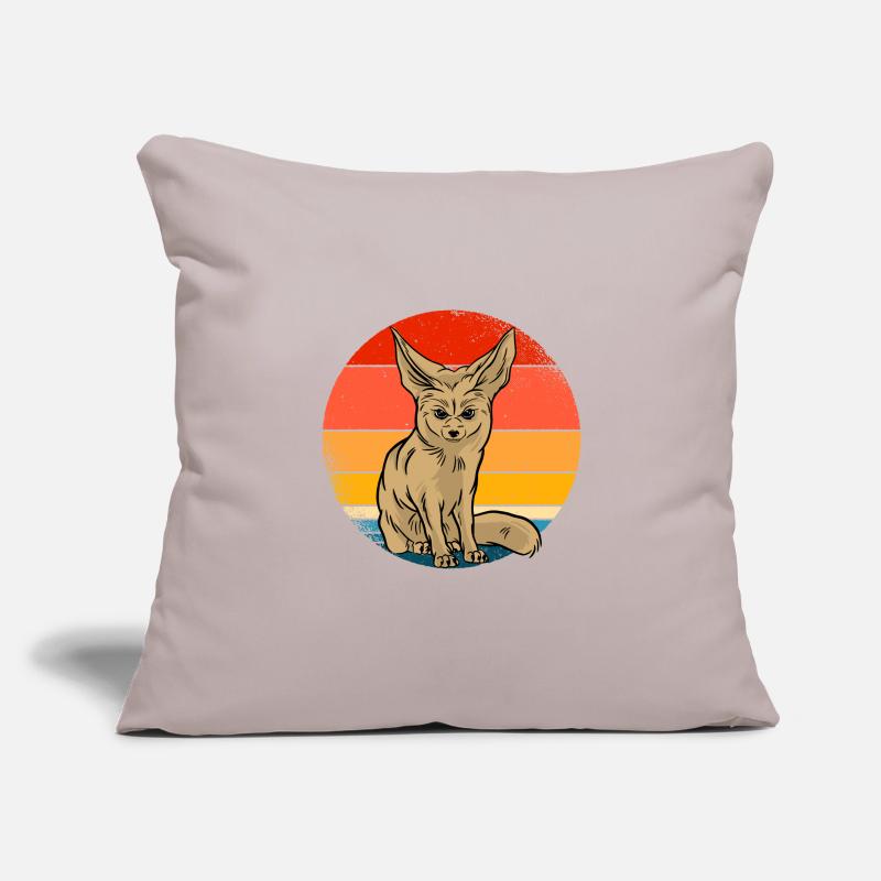 Fennek Housse de coussin décorative 45 x 45 cm