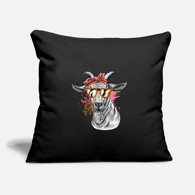 Cool Goat Sofa pillowcase 17,3'' x 17,3'' (45 x 45 cm)