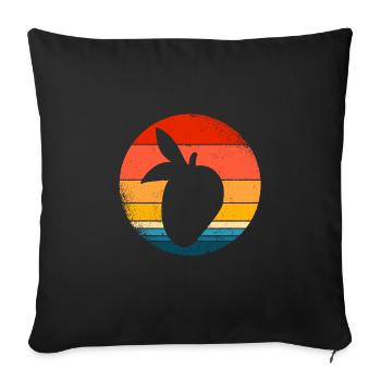Mango - Sofakissenbezug 45 x 45 cm - Schwarz - Vorne