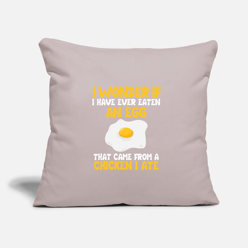 Eggs and chickens gift Sofa pillowcase 17,3'' x 17,3'' (45 x 45 cm)
