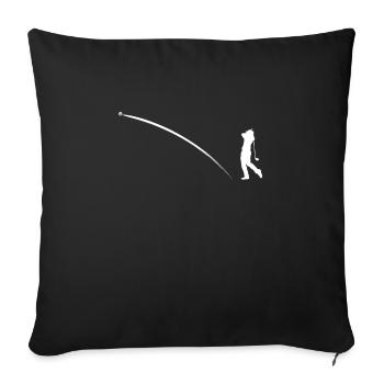 Gulf - Sofa pillowcase 17,3'' x 17,3'' (45 x 45 cm) - black - Front