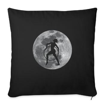 Rhythmic gymnastics - Sofa pillowcase 17,3'' x 17,3'' (45 x 45 cm) - black - Front