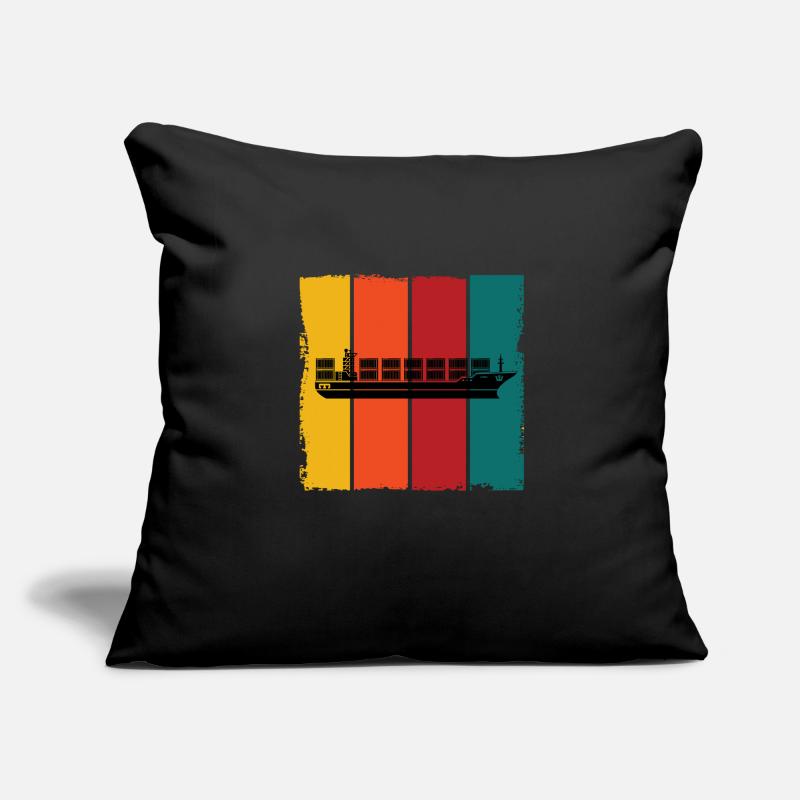 Container ship Sofa pillowcase 17,3'' x 17,3'' (45 x 45 cm)