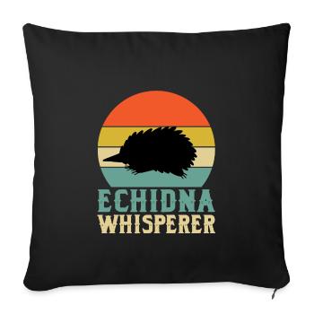 Baboon - Sofa pillowcase 17,3'' x 17,3'' (45 x 45 cm) - black - Front