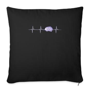 Baboon - Sofa pillowcase 17,3'' x 17,3'' (45 x 45 cm) - black - Front