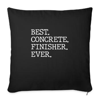 Les meilleurs pavés de béton de tous les temps - Housse de coussin décorative 45 x 45 cm - noir - Devant