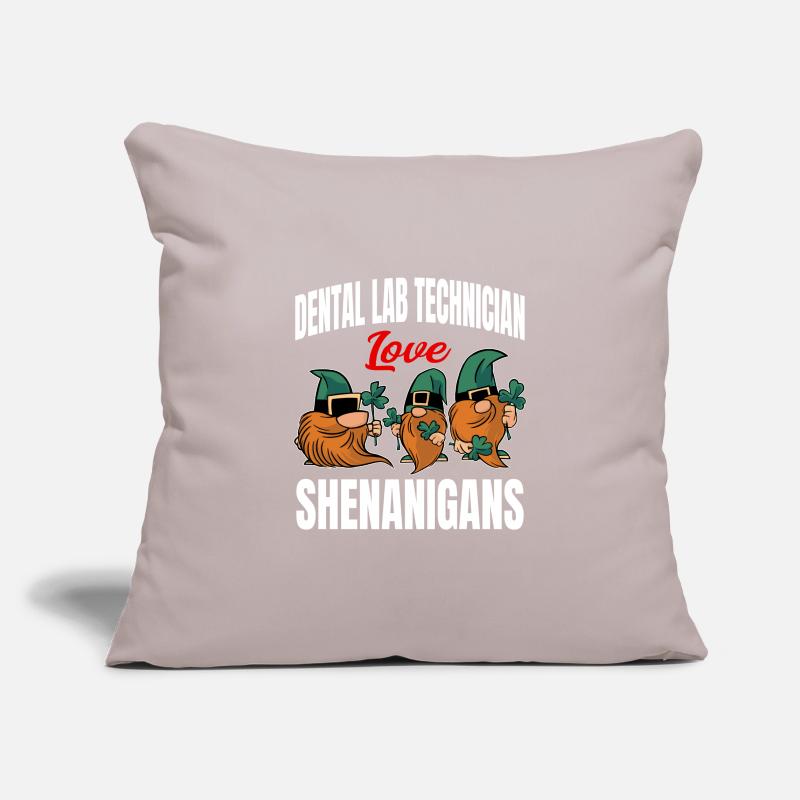Dentallaborant St. Patricks Day Shenanigans Sofakissenbezug 45 x 45 cm