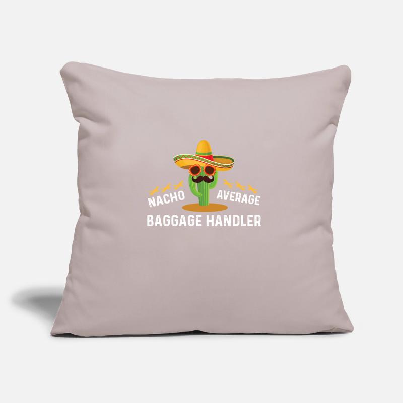 Nacho Average Baggage Handler Cinco De Sofa pillowcase 17,3'' x 17,3'' (45 x 45 cm)