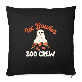 Drôle de costume d’Halloween - Housse de coussin décorative 45 x 45 cm - noir - Devant