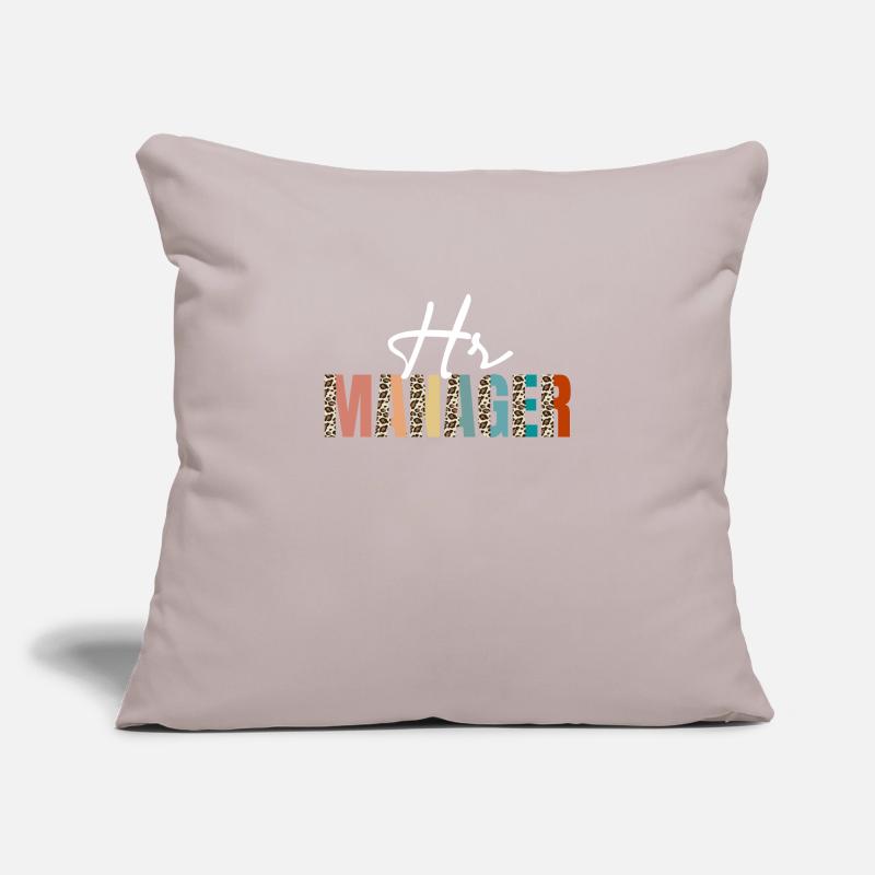 HR Manager Leopard Pattern Human Resources Sofa pillowcase 17,3'' x 17,3'' (45 x 45 cm)