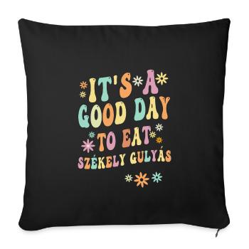 Szekely Gulya's Spell - Sofa pillowcase 17,3'' x 17,3'' (45 x 45 cm) - black - Front
