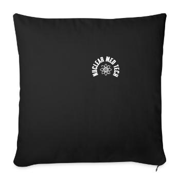 Nuclear Medicine Technologist Bags Design - Sofa pillowcase 17,3'' x 17,3'' (45 x 45 cm) - black - Front